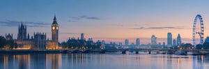 London Twilight_ Big Ben and the London Eye